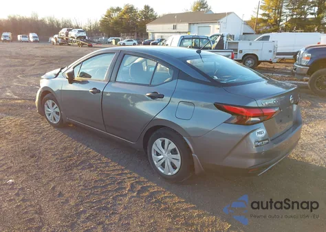 2022 Nissan Versa 1.6 S Xtronic Cvt z USA, uszkodzony, nr VIN 3N1CN8DV1NL860053